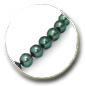Collar Perlas de Akoya 45 cm, 7-7.5 mm, negras AA+