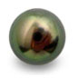 Perla negra de Tahiti, 11-12 mm, AA+