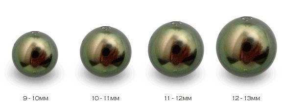 Colgante ROMA con Perla negra de Tahiti 9-10 mm AAA