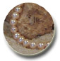 Collar Perlas Agua Dulce, 45 cm, 7-8 mm melocoton, AA+